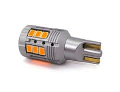 motoLEDy LED žiarovka W16W 12-24V 100% CAN oranžová bez chyby 1600lm