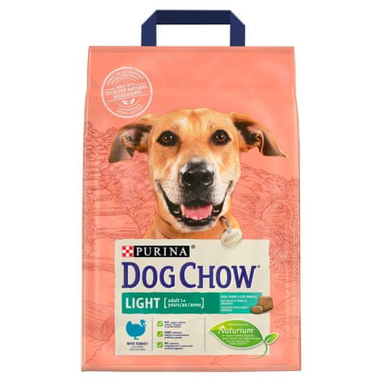 Purina Dog Chow Light Morčacie 2,5kg