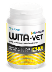 Eurowet Wita-Vet Ca/P=2 - Vitamínový Doplnok Pre Psov 8g 80 Tab.