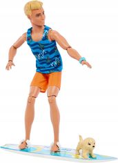 Mattel Barbie Ken surfer s doplnkami HPT50