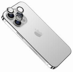 FIXED Ochranné sklá šošoviek fotoaparátov Camera Glass pre Apple iPhone 14 Pro/14 Pro Max, strieborné FIXGC2-930-SL