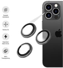 FIXED Ochranné sklá šošoviek fotoaparátov Camera Glass pre Apple iPhone 14 Pro/14 Pro Max, strieborné FIXGC2-930-SL