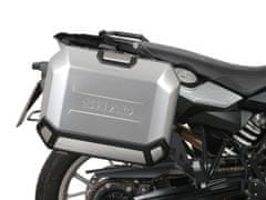 SHAD Kompletná sada bočných hliníkových kufrov TERRA, 36/47 litrový bočné kufre, vrátane montážnej sady SHAD BMW F 650 GS/ F 700 GS/ F 800 GS