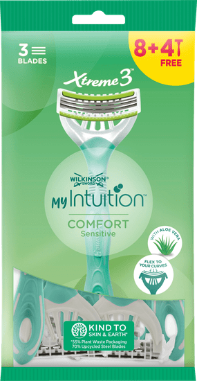 Wilkinson Sword MY Intuition Comfort Sensitive jednorazové holítka (8+4 ks)