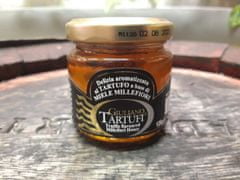 Giuliano Tartufi Kvetinový med s kúskami čiernej hľuzovky, 120 g (Lanýžový med)