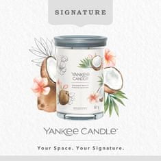Yankee Candle Vonná sviečka Signature Tumbler in glass large Coconut Beach 567g