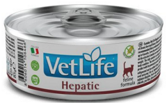 Farmina Vet Life cat hepatic konzerva pre mačky 85g