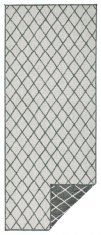 NORTHRUGS Kusový koberec Twin-Wendeteppiche 103117 grün creme – na von aj na doma 80x150