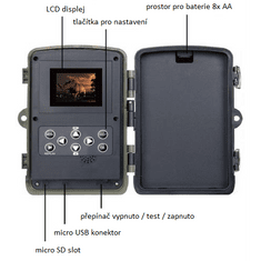 BRAUN Fotopasca Scouting Cam Black575, 5 MPx, IR 940 nm, micro SD