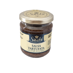 Sacchi Tartufi Čierna vzácna hľuzovková pasta 3%, 170 g (Salsa Tartufata)