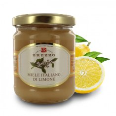 Brezzo Taliansky med z citrónových kvetov, 250 g (Miele di Limone)