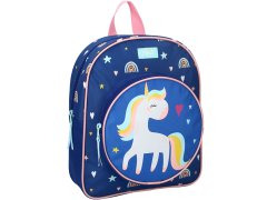 Vadobag Modrý detský ruksak Jednorožec