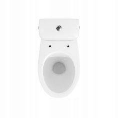 CERSANIT WC kompaktné biele WC sedadlo CERSANIA 3/6 L