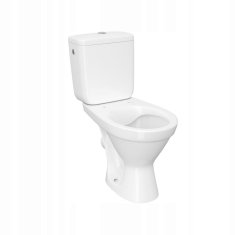 CERSANIT WC kompaktné biele WC sedadlo CERSANIA 3/6 L
