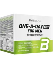 BioTech USA One-A-Day 50+ For Men 30 balíčkov