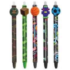 CoolPack Chlapčenské stierateľné guľôčkové pero s gumou