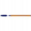 Kancelárske guľôčkové pero s uzáverom modré 0,7 mm