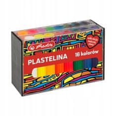 Herlitz Plastelína pre deti školská 16 farieb