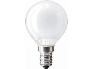Tes-lamp Tes-lámp žiarovka 60W E14 240V kvapková matná