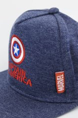 Sun City Šiltovka Marvel Captain America II Rap Barva: SVĚTLE MODRÁ, Velikost: 52