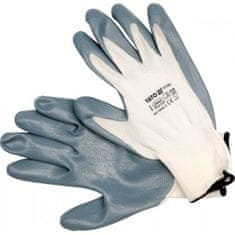 YATO Pracovné rukavice nylon/nitril veľkosť 10