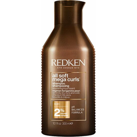 Redken Šampón pre suché kučeravé a vlnité vlasy All Soft Mega Curl s (Shampoo)