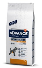 Advance Diet Weight Balance - Suché Krmivo Pre Psov 12kg