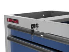 AHProfi Zostava kvalitných PROFI BLUE dielenských skriniek s pracovnou doskou - MTGS1300BAL08