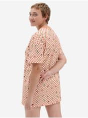 Vans Šaty na denné nosenie pre ženy VANS - oranžová, biela XS