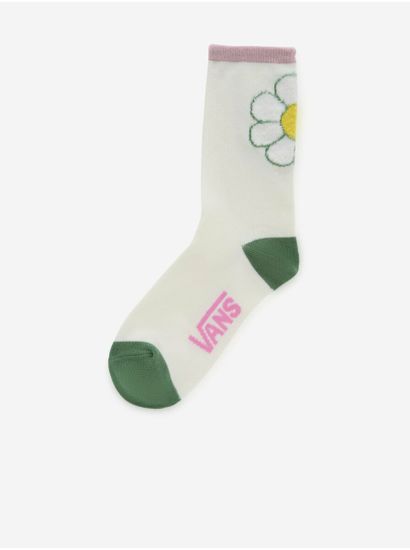 Vans Ponožky pre ženy VANS - krémová, zelená, ružová
