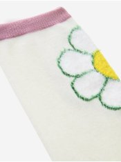 Vans Ponožky pre ženy VANS - krémová, zelená, ružová UNI