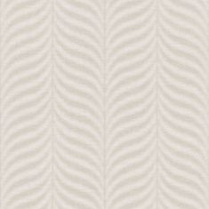 Grandeco Béžová vliesová tapeta, grafický vzor pierok EE1302, Elementum, 0,53 x 10,05 m