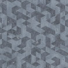 Geometrická vliesová tapeta na stenu 3D EN3501, 0,53 x 10,05 m