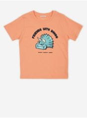 Tom Tailor Oranžové chlapčenské tričko Tom Tailor 116-122