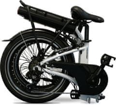 Blaupunkt Lotte 20" extreme low-step-in E-Folding bike in White shiny