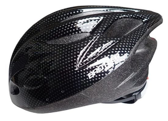 BROTHER ACRA CSH31CRN-L černá cyklistická helma velikost L(58-61cm)