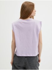 Vero Moda Svetlo fialové dámske basic tričko VERO MODA Panna XS