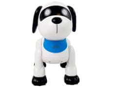 Lean-toys Robotický pes ovládaný na diaľku hlasovým diaľkovým ovládaním Tancuje šteká plní príkazy