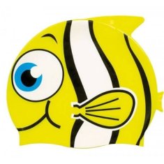 HolidaySport Detská plavecká čiapka Dolvor SC14 Yellow Fish