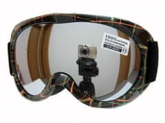 HolidaySport Detské lyžiarske okuliare Spheric Ontario G1468-1K-9,10 oranžové