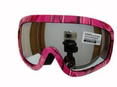 HolidaySport Detské lyžiarske okuliare Spheric Minnesota G1306K-3,4 žlté