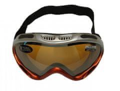 HolidaySport Lyžiarske okuliare Cortini G1378K-1 junior strieborno-oranžové