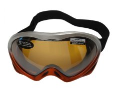 HolidaySport Detské lyžiarske okuliare Cortini Avalanche G1230K silver/orange