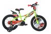 Dino bikes Detský bicykel 616-RP Raptor 16 neón žltá