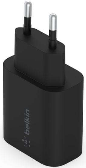 Belkin 25W nabíjačka PD USB-C čierna, WCA004vfBK
