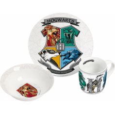 Warner Bros Harry Potter raňajkový set 3 kusy Rokfort