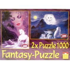 Spiel Spass 2x1000 ks puzzle Fantasy