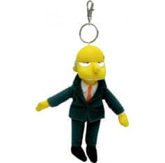 Simpsons plyšová kľúčenka Mr. Burns