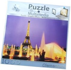 Clementoni 1000 ks puzzle Paríž
