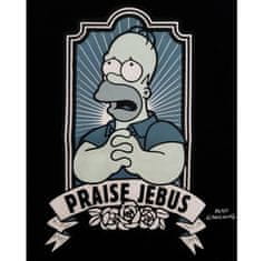 Simpsons tričko XL Chvála Jebusovi